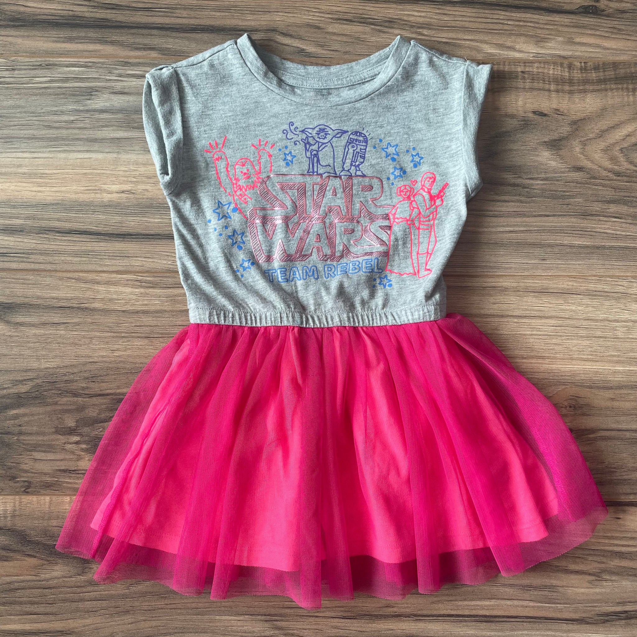 2T Spotted Zebra Star Wars Team Rebels dress