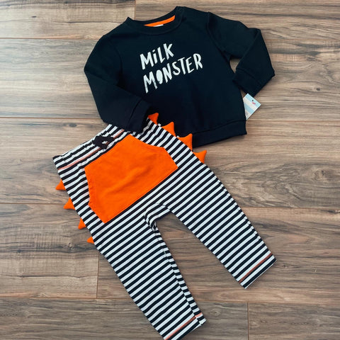 NEW 18m Cat & Jack Milk Monster set