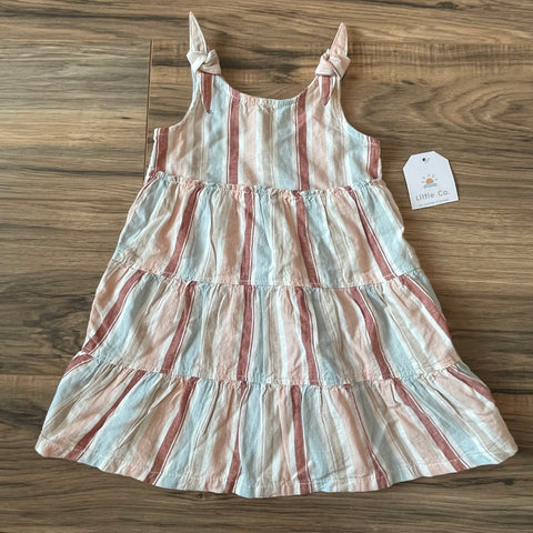 NEW 12m Little Co. by Lauren Conrad organic cotton striped dress