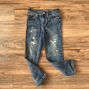 5T Cat & Jack distressed skinny jeans