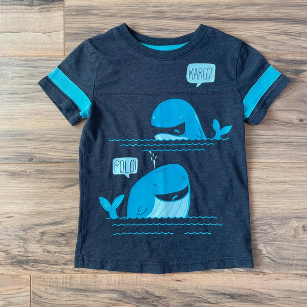 4T Cat & Jack Marco Polo shirt w/front + back details