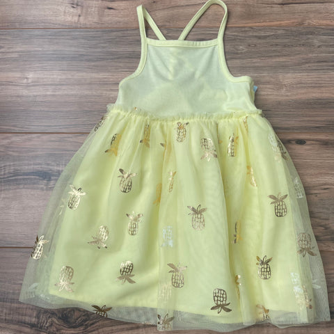 NEW 3T Cat & Jack pineapple print dress
