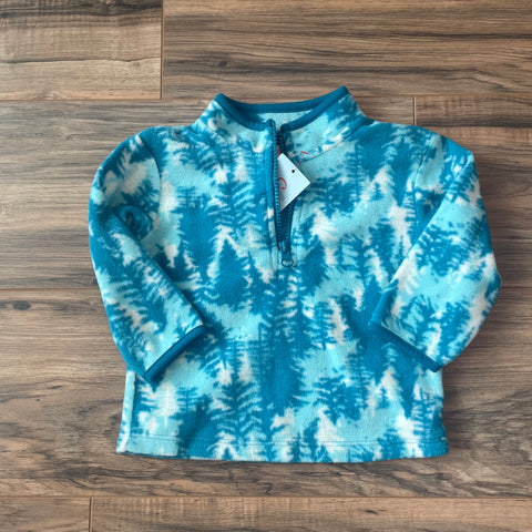 NEW 12m Cat & Jack mountain print fleece