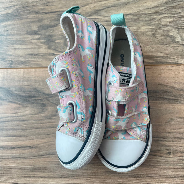 9C Converse unicorn velcro sneakers