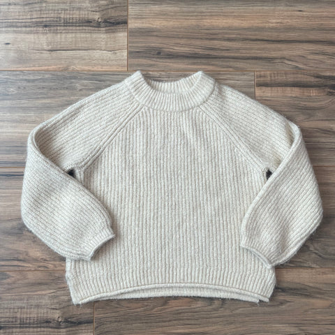 Size 4-5 ZARA oatmeal sweater
