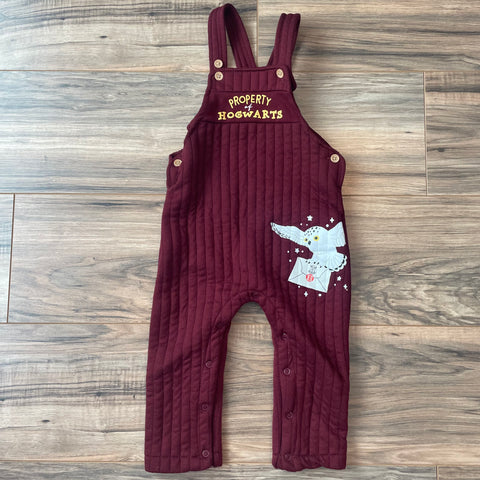 24m Wizarding World of Harry Potter quilted romper