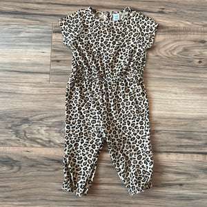 12-18m Old Navy cheetah print pant romper