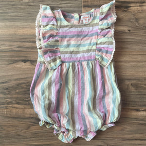 18m Cat & Jack colorful striped chambray bubble