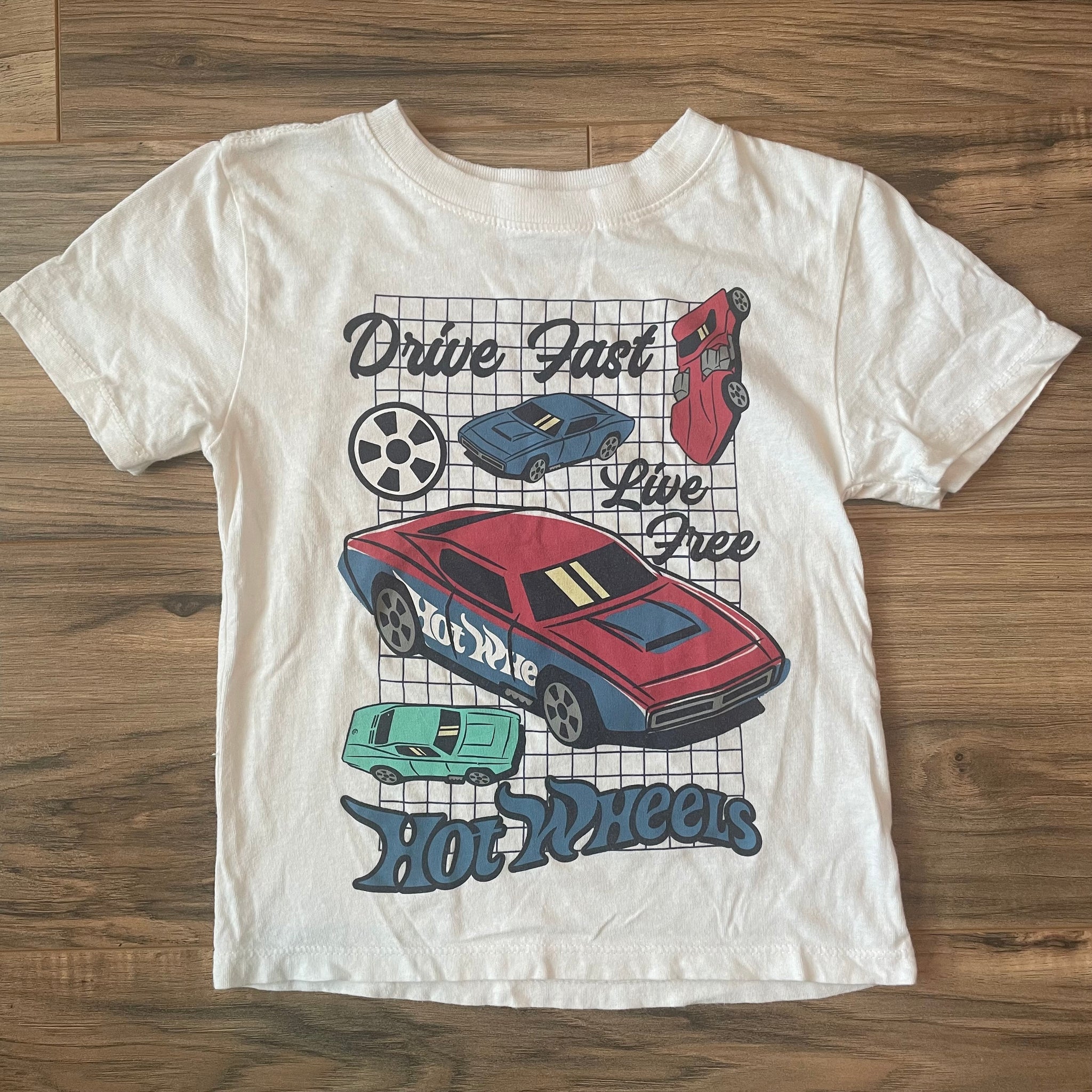 4T Hot Wheels shirt