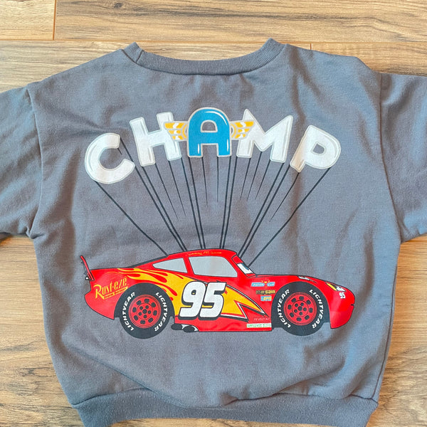24m Disney’s Cars Lightning McQueen sweat set