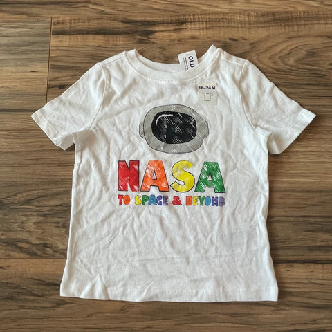 NEW 18-24m Old Navy NASA shirt