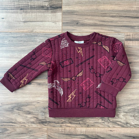 18m Wizarding World of Harry Potter quilted sweatshirt