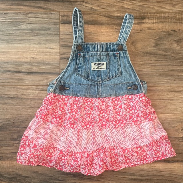 18m OshKosh Denim Overall Dress – Young Ones Kids Resale Store