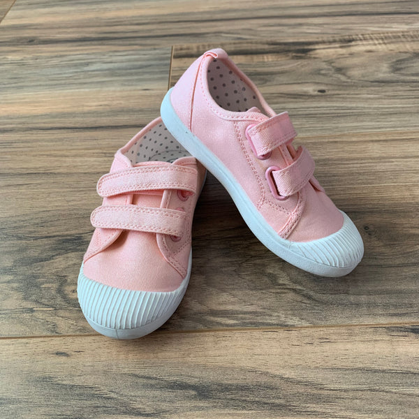NEW (without tags) Size 10 Cat & Jack Pink Sparkly Velcro Shoes