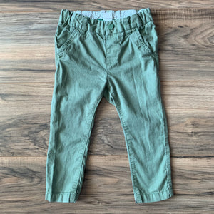 12-18m H&M Green Chino Pants