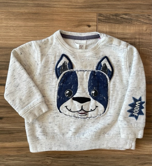 12/18m ZARA dog sweatshirt