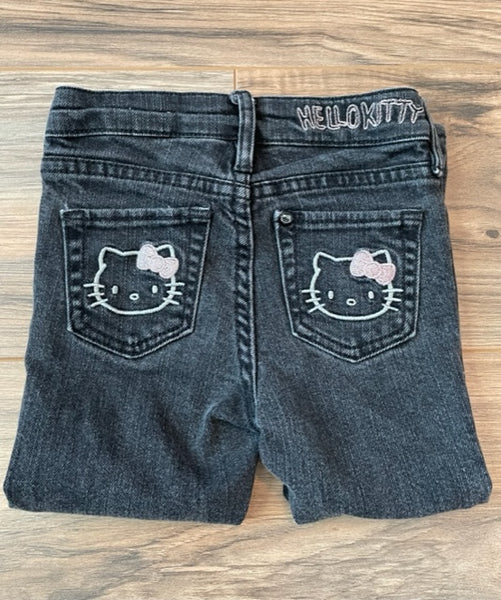 18-24m H&M Hello Kitty black skinny jeans