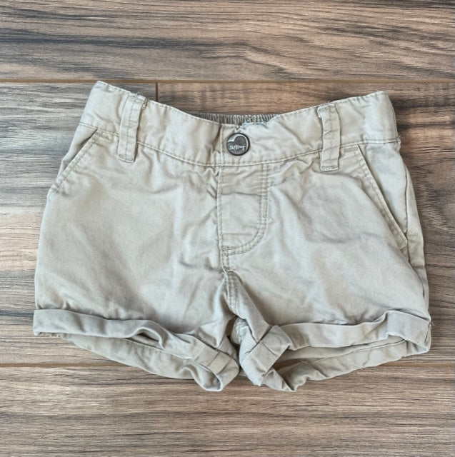 18-24m Old Navy khaki pull on shorts