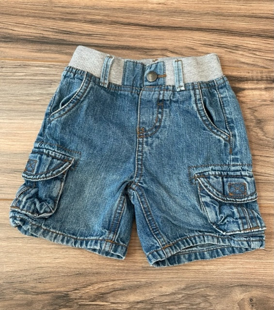 18m Cherokee pull-on jean cargo shorts