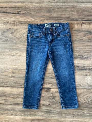 2T OshKosh dark wash super skinny jeans