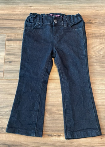 2T The Children's Place bootcut dark denim jeans w/ pockets