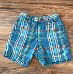 2T Volcom plaid shorts w/ pockets