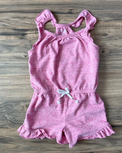 4T Cat & Jack pinkish/red ruffle romper