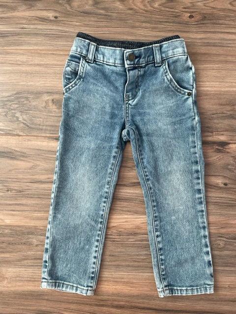3T Genuine Kids jeans w/ elastic waistband