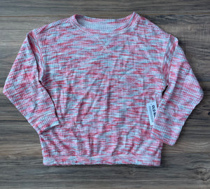 12-18m Old Navy pink blend soft pullover sweater