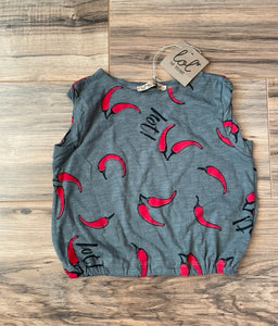 NEW 18-24m boutique chili peppers shirt