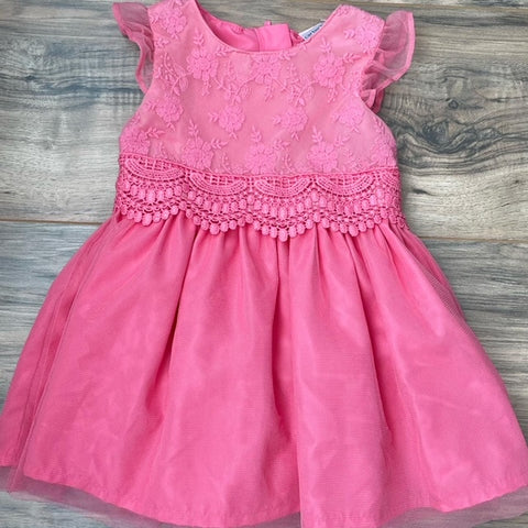 9m Carter's pink boho tutu dress