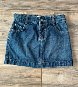 4T Old Navy denim skirt