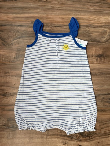 NEW 18m Carter's striped sunshine boho romper