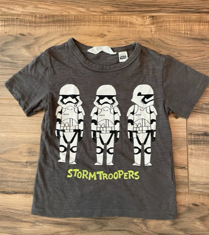18-24m H&M Disney Star Wars Storm Troopers shirt