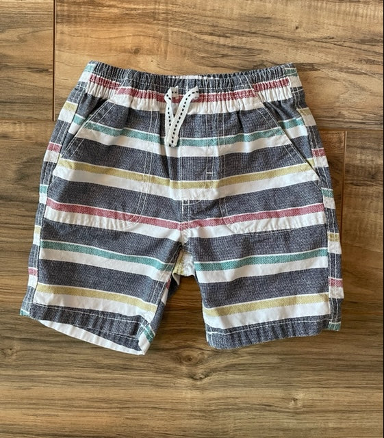 2T Nautica chambray striped shorts w/pockets