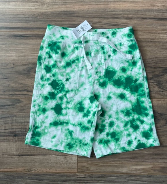 Boys Shorts NEW Size 4 GAP green tie-dye shorts with pockets