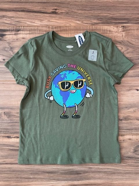 NEW Size 6-7 Old Navy Save the Earth shirt