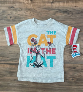 NEW 12m (runs like 12-18m) Dr. Seuss Cat in the Hat shirt