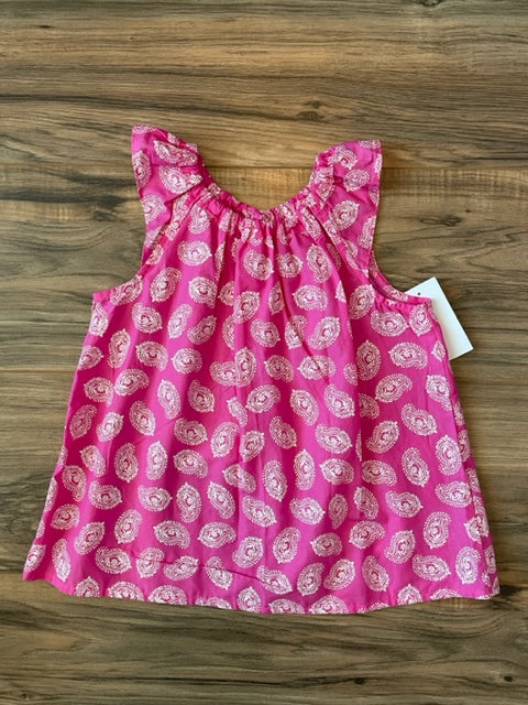 NEW 4T OshKosh hot pink boho tank