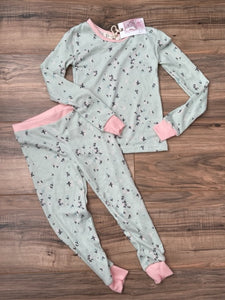 NEW Size 3 Jessica Simpson pajama set w/ flowers
