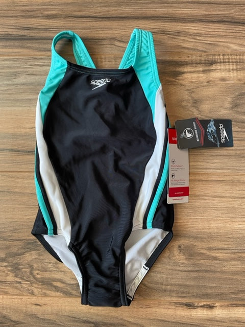 NEW Size 5 Speedo Infinity Splice swimsuit