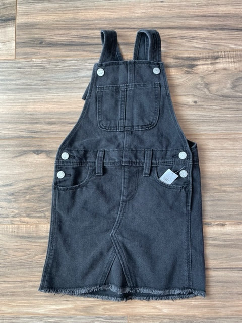 NEW Size XS (5) Old Navy black denim jumper dress