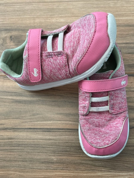 Size 12 See Kai Run pink velcro sneakers