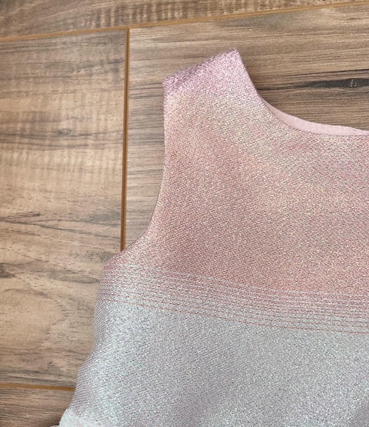 2T Cat & Jack pink iridescentsparkle tutu dress